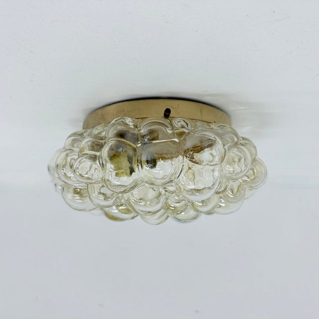 Metal Bubble Glass Ceiling Lamp from Helena Tynell, Germany, 1970s For Sale - Image 7 of 16
