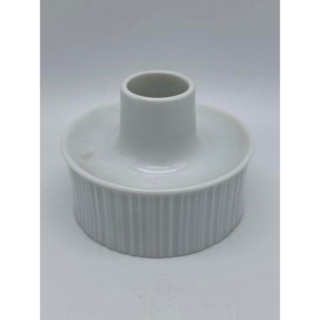 Rosenthal Tapio Wirkkala for Rosenthal Porcelain Candle Holders For Sale - Image 4 of 7