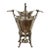 1870s Reed & Barton Egyptian Revival Silverplate Samovar With Lion Finial For Sale