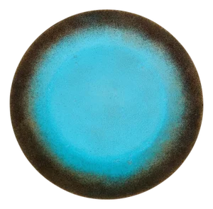 Jade Snow Wong Turquoise Enamel Copper Plate