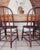 Pair of Vintage Windsor Farmhouse Chairs With Spindle Backs in Solid Wood For Sale - Image 4 of 12