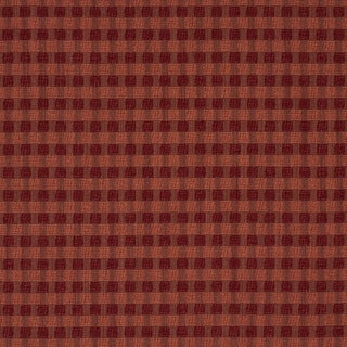 Sample - Schumacher Elara Performance Fabric In Brick For Sale