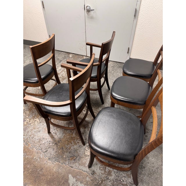 Pottery Barn Italian Dining Chairs, Set of Six For Sale In San Francisco - Image 6 of 12