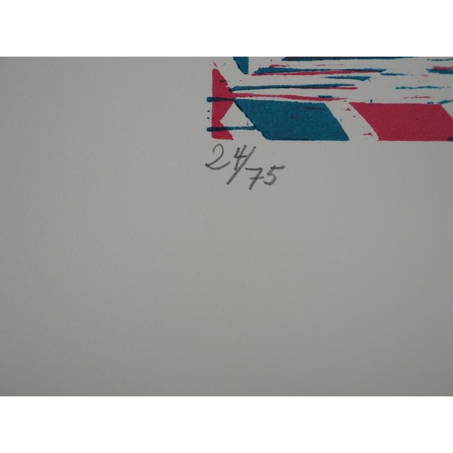 Jean Lodge, Growing Up, 1996, Original Woodcut For Sale - Image 5 of 8