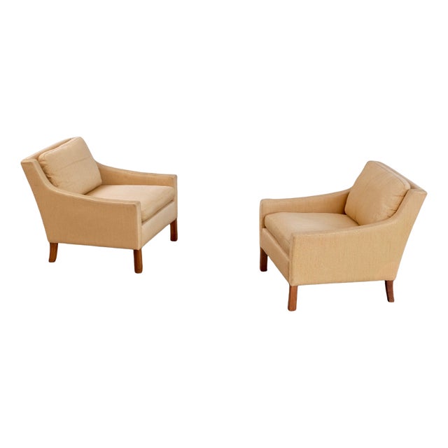 Set of Easy Chairs by Ib Kofod-Larsen for OPE, 1960s For Sale