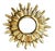 Vintage French Giltwood Sunburst Wall Mirror, 1950s For Sale - Image 6 of 6