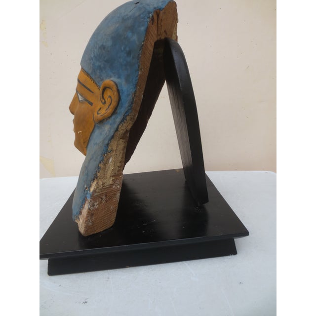 Potolomic Sarchogus Mask Circa 3rd Century B C For Sale - Image 11 of 12