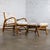 Mid-20th Century Tropical or Coastal Style Rattan Lounge Chair and Ottoman Set by Calif Asia For Sale - Image 18 of 18