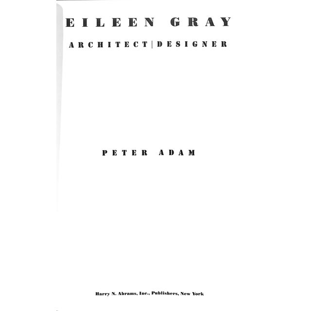ADAM, Peter [400] pp. Harry N. Abrams 1987 10 5/8" x 7 1/2" Eileen Gray started her career as a lacquer artist in Paris...