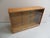 Vintage Shop Display Bookcase with Sliding Doors, 1950s For Sale - Image 3 of 12