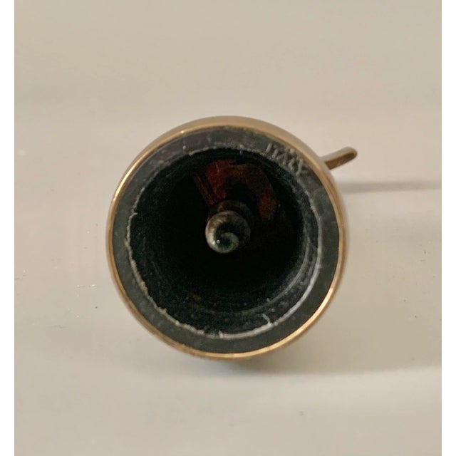 Mid-Century Modern Mid Century Italian Solid Brass Closed Barrel Corkscrew For Sale - Image 3 of 9