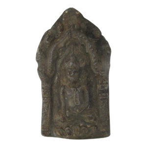 Old Thai Bronze Phra Yodkhunpon Protective Leader of the Army Buddha Amulet