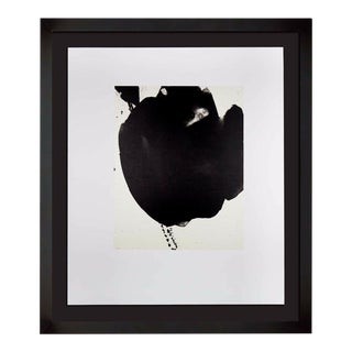 Robert Motherwell Lithograph Original Ltd Ed + Cat. Ref. B387.7 With Gallery Frame For Sale