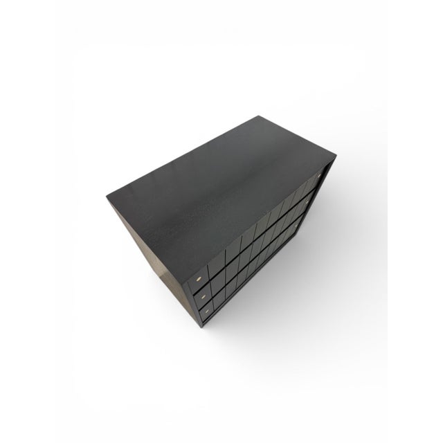 Mid-Century Modern Kroehler Black Bachelor Chests - Set of 2 For Sale - Image 9 of 11