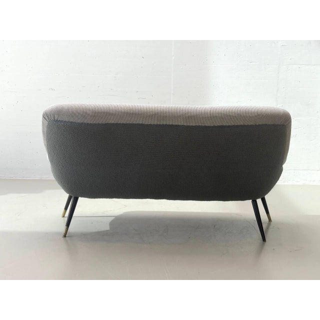 Mid-Century Two-Seater Sofa, 1950s For Sale - Image 11 of 14