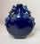 This vintage handmade Chinese cobalt blue dragon vase is a stunning piece of Asian decor. Made from a cobalt blue high...