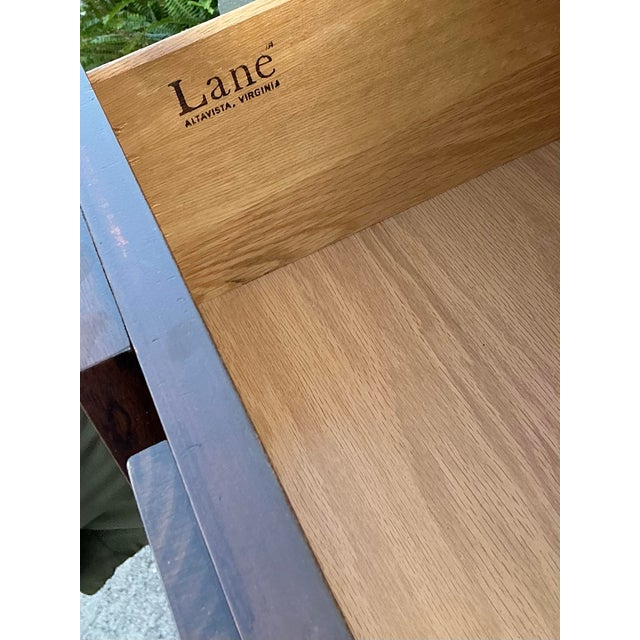 Vintage Lane Brutalist Lane “Staccato” Tall Chest of Drawers For Sale - Image 12 of 12