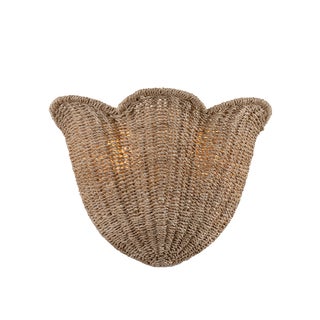 Hudson Valley Lighting Ardonia 14 in. 2 Light Wall Sconce in Vintage Gold Leaf Finish For Sale