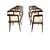 1960s Attributed to Joaquim Tenreiro Rosewood and Cane "U" Chairs - Set of 8 For Sale - Image 9 of 10