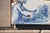Baroque 18th Century Portuguese Tile Mythical Creature Fragment Blue & White Antique Hand Painted For Sale - Image 3 of 6