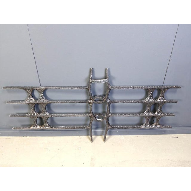 Large Brutalist Wall Sculpture, 1970s For Sale - Image 11 of 12