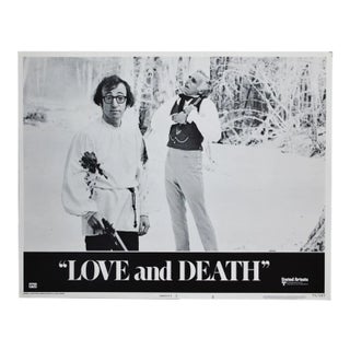 Love and Death Original American Lobby Card of the Movie, USA, 1975 For Sale