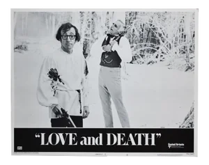 Love and Death Original American Lobby Card of the Movie, USA, 1975