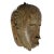 Tribal Vintage Baule Carved Wood Mask For Sale - Image 3 of 6