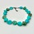 1980s Southwestern Navajo Boho Chic Faux Turquoise Nugget Beaded Necklace, 19”. For Sale - Image 6 of 9
