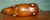 Omersa Brown Leather Rhinoceros Ottoman in the style of Liberty London For Sale - Image 12 of 13