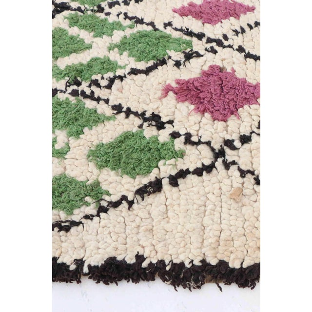 1990s Moroccan Vintage Azilal Rug - 2'4" X 5'8" Ft For Sale - Image 5 of 6