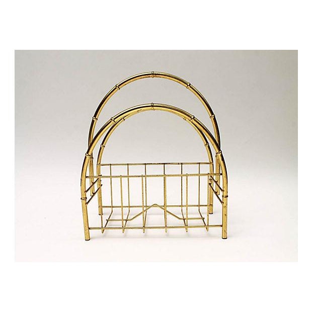 FauxBamboo Magazine Holder Chairish