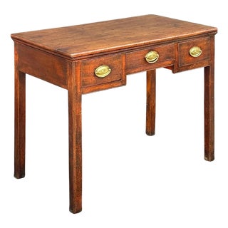 English Writing Table or Desk of Mahogany From the Georgian Era For Sale