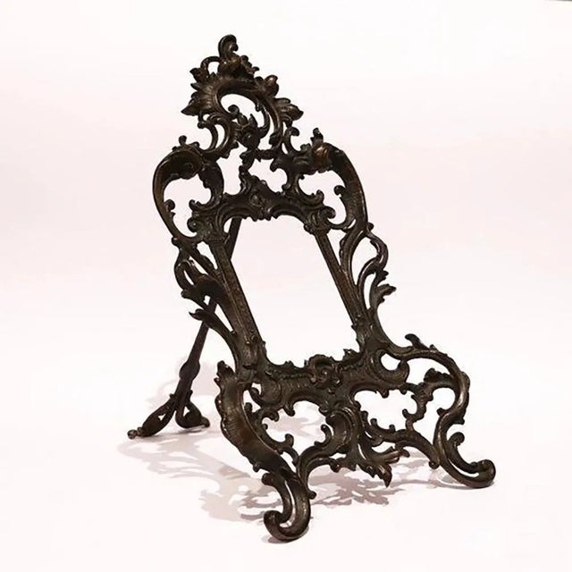 Bronze Picture Frame, 1890-1910 For Sale - Image 4 of 4