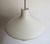 White Opaque Ceiling Lamp, 1960s For Sale - Image 4 of 11