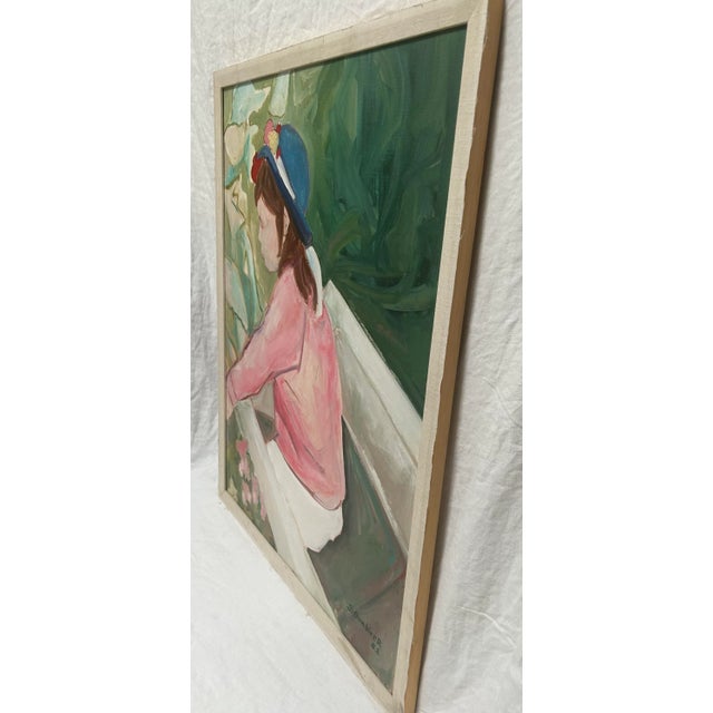 The original painting, “Younger Than Springtime”, by S. Gumbiner, is wonderfully serene in both its subject matter, style...