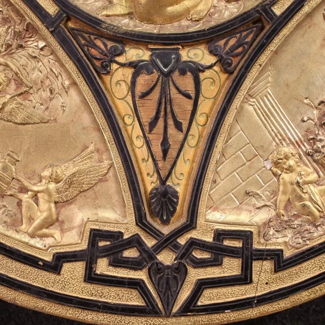F. Barbedienne, Shield, 1860, Gilded Wood For Sale - Image 11 of 13