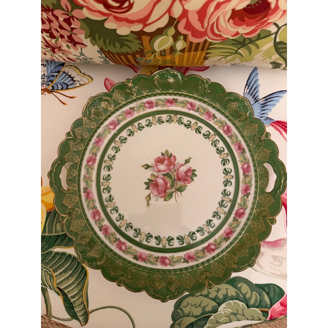 1930s 1930s Austrian Porcelain Serving Plate For Sale - Image 5 of 8