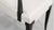 Black Tommi Parzinger Attr. Double X-Back Dining Chairs, Mid-Century, White Linen, Circa 1950 For Sale - Image 8 of 10