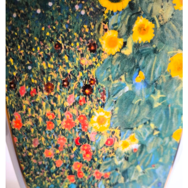 20th Century Goebel Porcelain Vase - Gustav Klimt Blumenmotive Limited Edition For Sale - Image 17 of 17