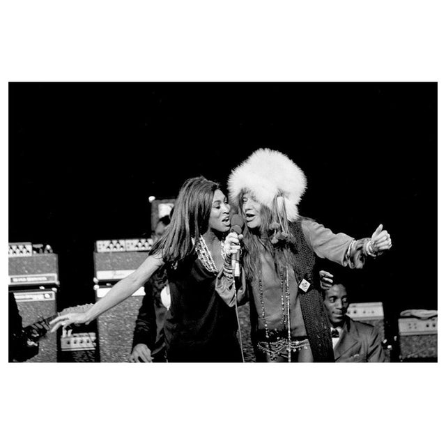 'Janis & Tina Performing' Unframed Archival Pigment Print For Sale