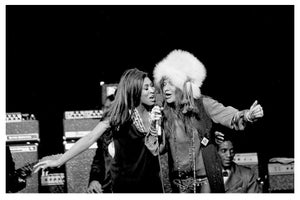 'Janis & Tina Performing' Unframed Archival Pigment Print