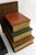 Wood Bookends with Secret Boxes in Trompe L'Oeil of Stacked Books, 1980s, Set of 2 For Sale - Image 6 of 12