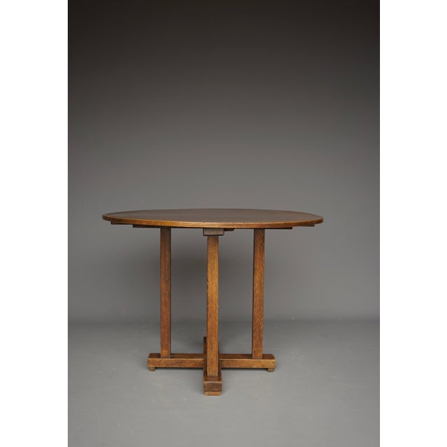 A rare all original side table designed by Frits Spanjaard for LOV furniture. This piece has an attribution mark, I am...