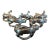 Late 20th Century Lizard (Gecko) Napkin Rings Set - Set of 6 For Sale