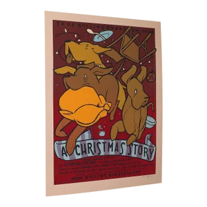 Decorative Screenprint Poster, American, Paper Stock, Print, Artist Signed, 2007