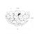 Not Yet Made - Made To Order Regina Andrew Poppy Glass Semi Flush Mount in Clear For Sale - Image 5 of 6