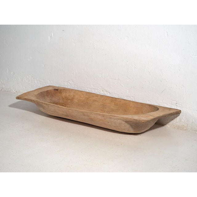 Wood Antique Primitive Style Trough, 1900 For Sale - Image 7 of 10
