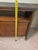 Oxblood Red Basic Witz Mid-Century Modern Rolling Drop Leaf Bar Cart For Sale - Image 8 of 12