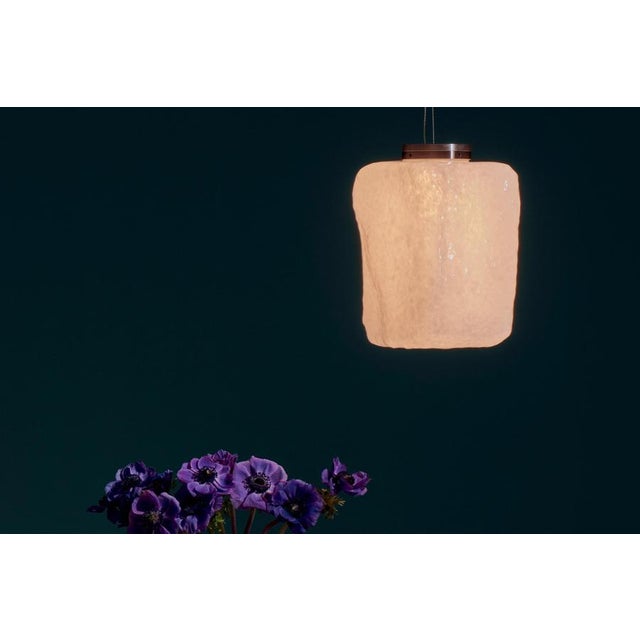Wax, Stone, Light Suspension Lamp in Glass by Linde Freya Tangelder for Cassina For Sale - Image 3 of 7